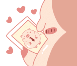 My Cute Lovely Pig, Fifth story sticker #12646056
