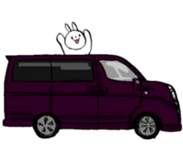 Ginjiroh goes mountain climbing. sticker #12646175