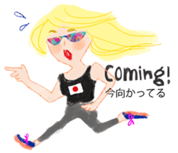 The daily stickers for ladies sticker #12646951