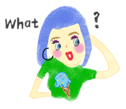 The daily stickers for ladies sticker #12646962