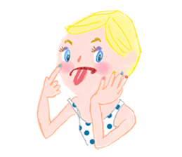 The daily stickers for ladies sticker #12646965