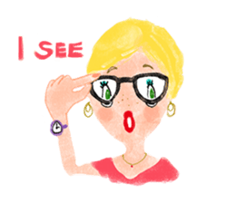 The daily stickers for ladies sticker #12646971