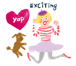 The daily stickers for ladies sticker #12646976