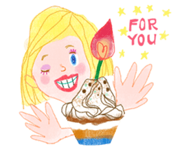 The daily stickers for ladies sticker #12646980