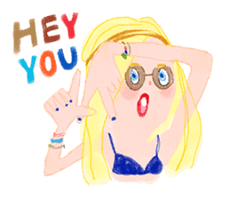 The daily stickers for ladies sticker #12646983