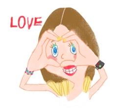 The daily stickers for ladies sticker #12646988