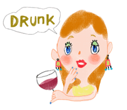 The daily stickers for ladies sticker #12646989