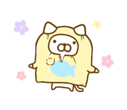 Cat Full of love 4 sticker #12647150