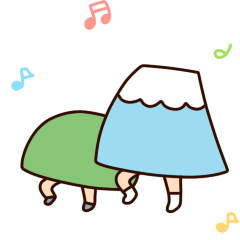 Fujiyamasan Animation sticker