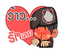 THAI POLICE sticker #12647403