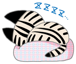 Salami cat sticker #12647507