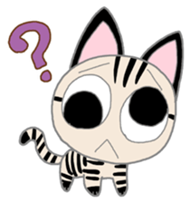 Salami cat sticker #12647528