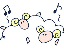 THE SHEEPS sticker #12647882