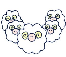 THE SHEEPS sticker #12647893