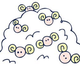 THE SHEEPS sticker #12647894