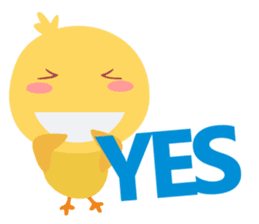 Stupid Duck, yet Cute sticker #12647970