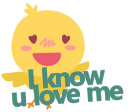 Stupid Duck, yet Cute sticker #12647974