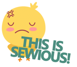 Stupid Duck, yet Cute sticker #12647978