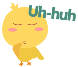 Stupid Duck, yet Cute sticker #12647980