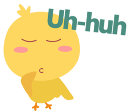 Stupid Duck, yet Cute sticker #12647980