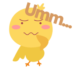 Stupid Duck, yet Cute sticker #12647982