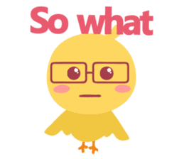 Stupid Duck, yet Cute sticker #12647983