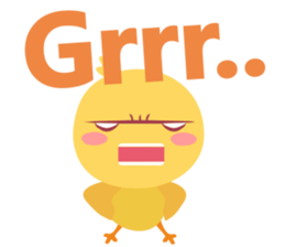 Stupid Duck, yet Cute sticker #12647996