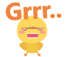 Stupid Duck, yet Cute sticker #12647996