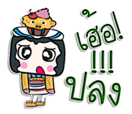 Hello! my name is Cake man^_______^ sticker #12648170