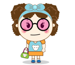 Cute and Beautiful Little Girl sticker #12648238