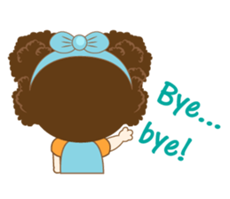 Cute and Beautiful Little Girl sticker #12648246