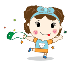 Cute and Beautiful Little Girl sticker #12648251