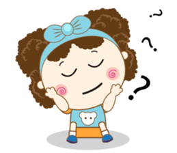 Cute and Beautiful Little Girl sticker #12648257