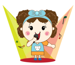 Cute and Beautiful Little Girl sticker #12648259