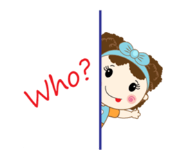 Cute and Beautiful Little Girl sticker #12648263