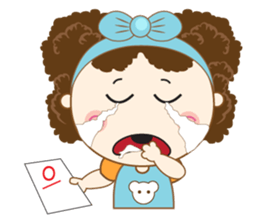 Cute and Beautiful Little Girl sticker #12648264