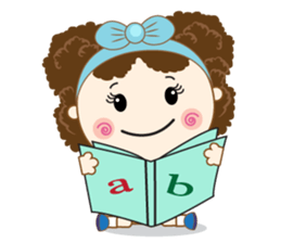 Cute and Beautiful Little Girl sticker #12648268