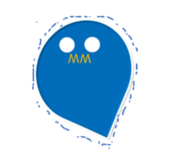 Azul ghost sticker #12648325