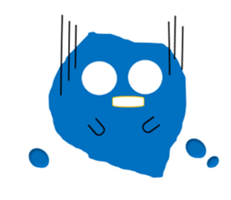 Azul ghost sticker #12648326