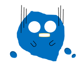 Azul ghost sticker #12648326