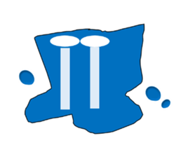 Azul ghost sticker #12648331