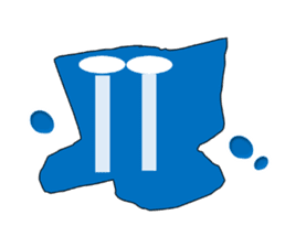 Azul ghost sticker #12648331