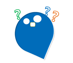 Azul ghost sticker #12648337