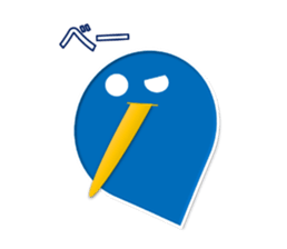 Azul ghost sticker #12648339