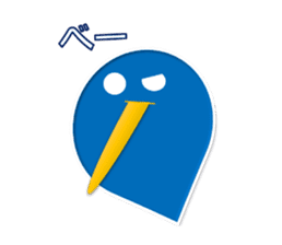 Azul ghost sticker #12648339