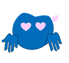 Azul ghost sticker #12648343