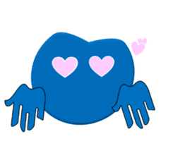 Azul ghost sticker #12648343