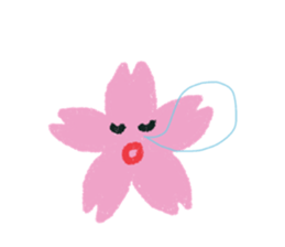 flower sticker (keigo) sticker #12648433