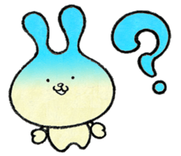(w1) Soft rabbit, "Munyu Usa" sticker #12648661