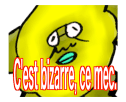 (FRENCH VERSION) DYNAMIC ADDICTIVE FACE sticker #12649022